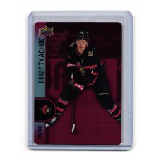 DC-9 Brady Tkachuk Base Red Parallel Die-Cut Set 2022-23 Tim Hortons UD Upper Deck 